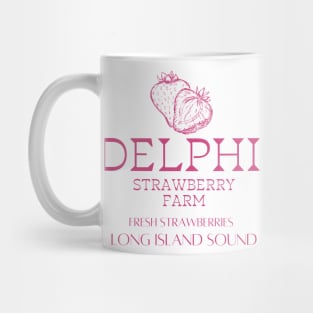 Delphi Strawberry Farm Mug